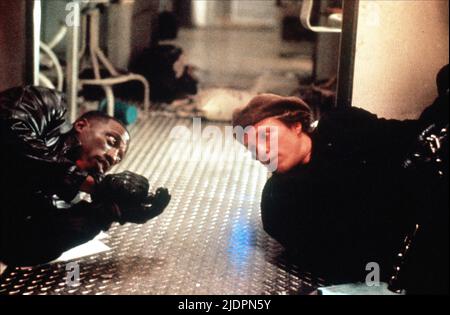 SNIPES,HARRELSON, TRAIN D'ARGENT, 1995 Banque D'Images