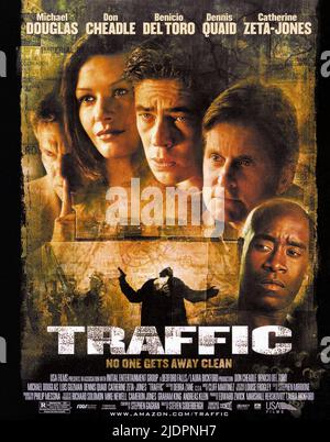 Affiche de film, TRAFIC, 2000 Banque D'Images