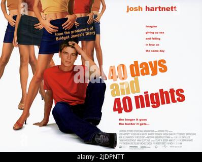 JOSH HARTNET, 40 JOURS ET 40 NUITS, 2002, Banque D'Images