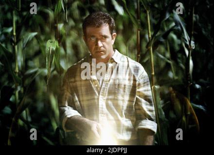 MEL GIBSON, ENSEIGNES, 2002, Banque D'Images