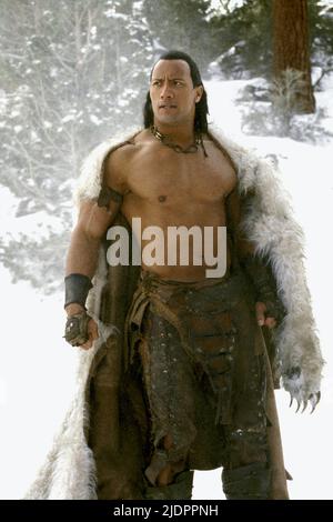 DWAYNE JOHNSON, THE SCORPION KING, 2002, Banque D'Images