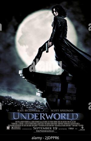 KATE BECKINSALE, UNDERWORLD, 2003, Banque D'Images