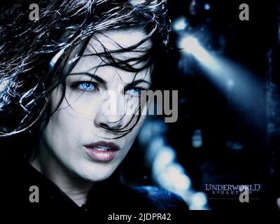 KATE BECKINSALE AFFICHE, UNDERWORLD: EVOLUTION, 2006, Banque D'Images