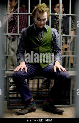 HEATH LEDGER, THE DARK KNIGHT, 2008, Banque D'Images