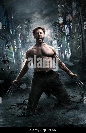 HUGH JACKMAN, THE WOLVERINE, 2013, Banque D'Images