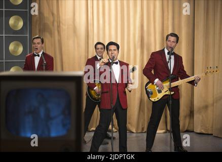 JEUNE,PIAZZA,BERGEN,LOMENDA, JERSEY BOYS, 2014, Banque D'Images