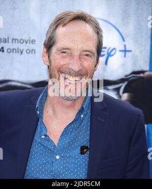 Burbank, États-Unis. 22nd juin 2022. Taylor Nichols arrive à la première de Disney RISE qui a eu lieu aux studios Disney de Burbank, en Californie, mercredi, 22 juin 2022. (Photo de Juan Pablo Rico/Sipa USA) crédit: SIPA USA/Alay Live News Banque D'Images