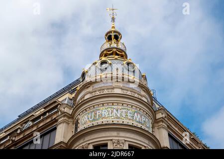 Grand magasin du Printemps Paris, France, jeudi, 26 mai 2022.photo: David Rowland / One-Image.com Banque D'Images