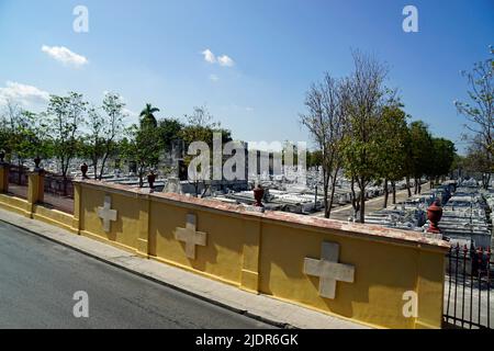 Cimetière Nekropolis de Cristobal Colon à la Havane Banque D'Images