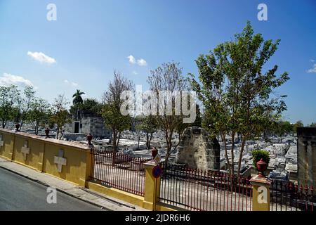 Cimetière Nekropolis de Cristobal Colon à la Havane Banque D'Images