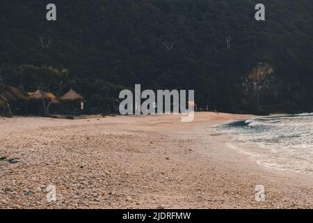Atuh Beach est un paradis caché à Nusa Penida Island, Bali Banque D'Images