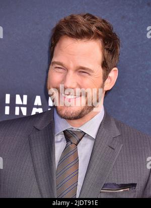 LOS ANGELES, CA - JUIN 22 : Chris Pratt assiste à la première de Los Angeles à la liste des terminaux au DGA Theatre Complex sur 22 juin 2022 à Los Angeles, Califo Banque D'Images