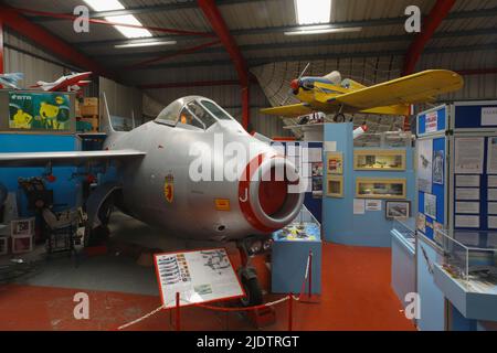 SAAB J29 F, 29640, Midland Air Museum, Coventry, Banque D'Images