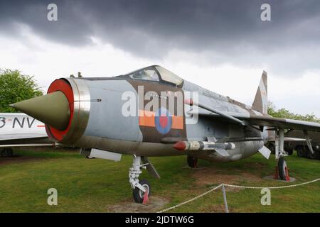 English Electric Lightning F6, XR771 au Midlands Air Museum, Coventry. Banque D'Images