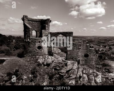 Mow COP Aerial Drone Stoke sur le site touristique de Trent Banque D'Images