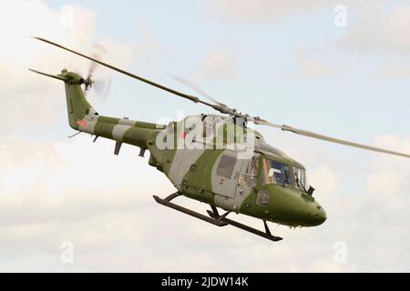 Westland Lynx, AH 7, XZ616, G-LNKX, hélicoptères historiques, Banque D'Images