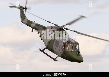 Westland Lynx, AH 7, XZ616, G-LNKX, hélicoptères historiques, Banque D'Images