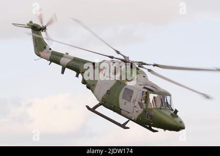 Westland Lynx, AH 7, XZ616, G-LNKX, hélicoptères historiques, Banque D'Images