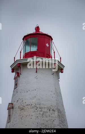 Phare de l'Île Panmure, Îles-du-Prince-Édouard. Le plus ancien phare en bois de l’Î.-P.-É. Et site du patrimoine, Canada Banque D'Images