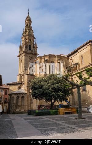 Espagne, Santo Domingo de la Calzada, la Rioja. Cathédrale de Saint-Domingue de la Calzada. Banque D'Images