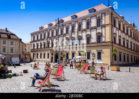 Dietrichsteinsky palac, Zelny trh, Brno, Ceska republika / Palais Dittrichstein, ville de Brno, Moravie, République Tchèque Banque D'Images