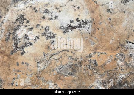 Motif en pierre, province de Québec, Canada Banque D'Images