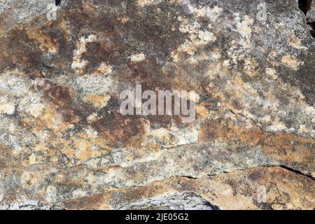 Motif en pierre, province de Québec, Canada Banque D'Images