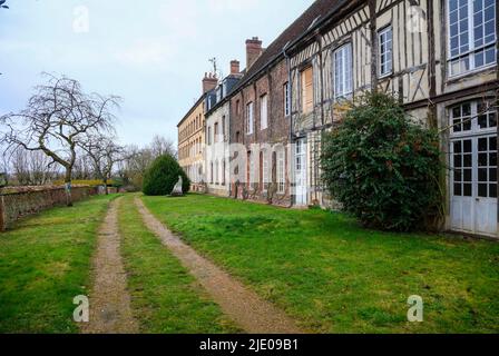 Ancienne abbaye Saint-Nicolas, Verneuil d'Avre et d'Iton, anciennement Verneuil-sur-Avre, département d'Eure, région normande, France Banque D'Images