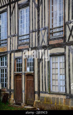 Ancienne abbaye Saint-Nicolas, Verneuil d'Avre et d'Iton, anciennement Verneuil-sur-Avre, département d'Eure, région normande, France Banque D'Images