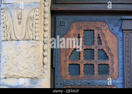 Eglise protestante Saint-Marc dans le quartier sud de Stuttgart sur Filderstrasse, à l'angle de Roemerstrasse, dans le quartier Heusteig, le bâtiment Banque D'Images