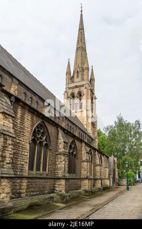 Église St Swithins de Gray Friars Pathway Lincoln City 2022 Banque D'Images