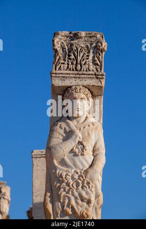 Porte d'Hercules, Éphèse, Turquie, Asie. Banque D'Images