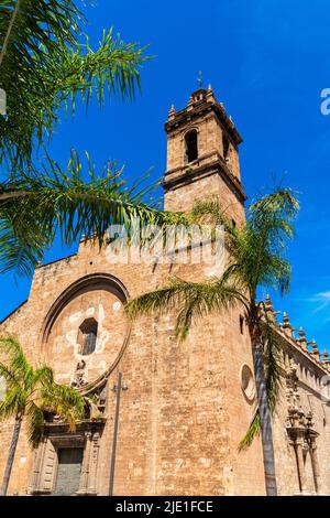 Église de Sant Joan del Mercat ou Santos Juanes à Valence, Espagne Banque D'Images