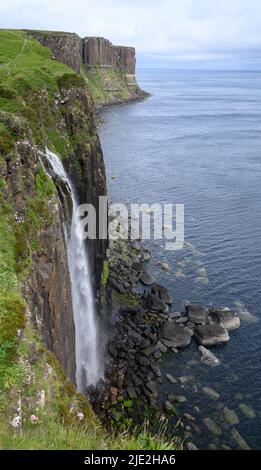 Chutes de Kilt Rock sur l'île de Skye Banque D'Images