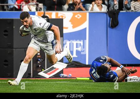 Anthony BOUTHIER de Montpellier lors du championnat français Top 14, finale rencontre de rugby entre Castres Olympique et Montpellier Herault Rugby sur 24 juin 2022 au Stade de France à Saint-Denis près de Paris, France - photo Matthieu Mirville / DPPI Banque D'Images