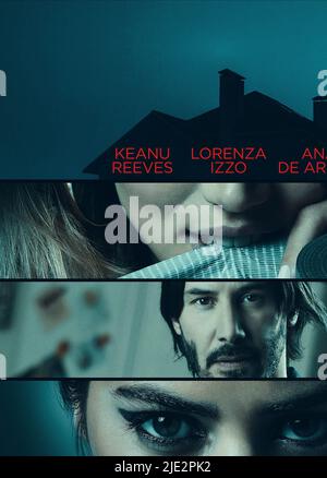 ANA DE ARMAS, Keanu Reeves, LORENZA IZZO POSTER, Knock Knock, 2015 Banque D'Images