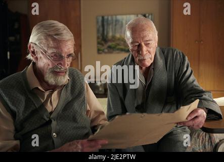 MARTIN LANDAU, Christopher PLUMMER, souvenez-vous, 2015 Banque D'Images