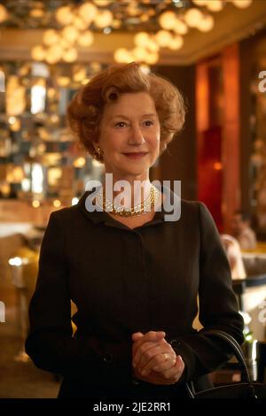 HELEN MIRREN, FEMME EN OR, 2015 Banque D'Images