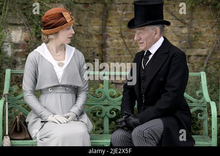 HATTIE MORAHAN, IAN MCKELLEN, monsieur Holmes, 2015 Banque D'Images
