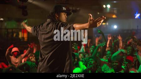 O'SHEA JACKSON JR., TOUT DROIT, COMPTON, 2015 Banque D'Images