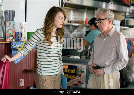 EMMA STONE, Woody Allen, irrationnelle, l'homme 2015 Banque D'Images