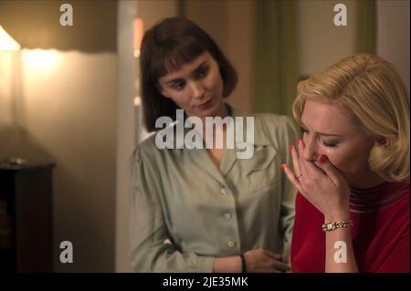 ROONEY MARA, Cate Blanchett, CAROL, 2015 Banque D'Images