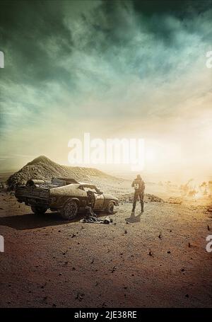 L'affiche de film, MAD MAX : FURY ROAD, 2015 Banque D'Images