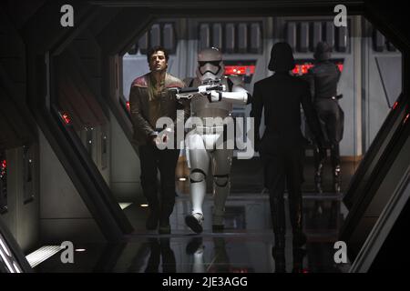 ISAAC,BOYEGA, STAR WARS: ÉPISODE VII - LA FORCE S'ÉVEILLE, 2015 Banque D'Images