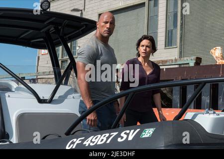 JOHNSON, GUGINO, SAN ANDREAS, 2015 Banque D'Images