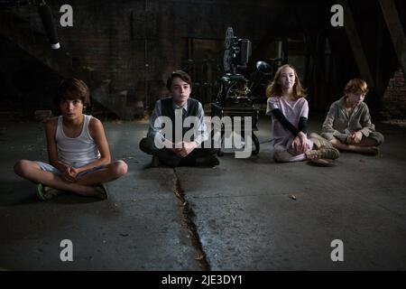 SLOAN,ZUMANN,HALEY,KLEIN, SINISTER 2, 2015 Banque D'Images