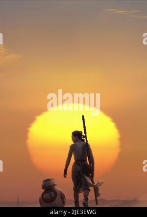 DROID,RIDLEY, STAR WARS: ÉPISODE VII - LA FORCE S'ÉVEILLE, 2015 Banque D'Images