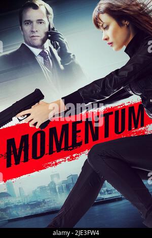 PUREFOY,KURYLENKO, MOMENTUM, 2015 Banque D'Images