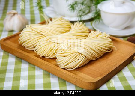 Beaucoup de nouilles Banque D'Images