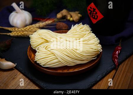 Beaucoup de nouilles Banque D'Images